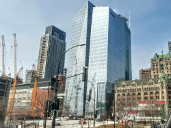 Deloitte building Downtwon Montreal