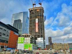 Tour des Canadiens 2 under construction Downtown Montreal