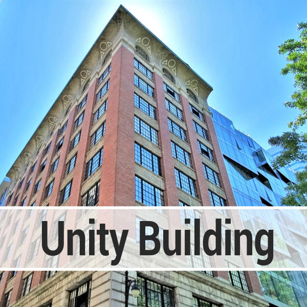 454 de la Gauchetiere building in Downtown Montreal
