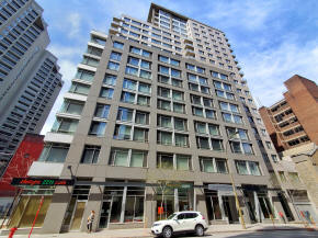 Le Concorde 441 President Kennedy Lofts condos and penthouses for sale and for rent in Downtown Montreal
